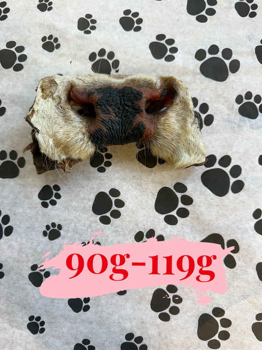 Hairy beef snouts (choose portion size)