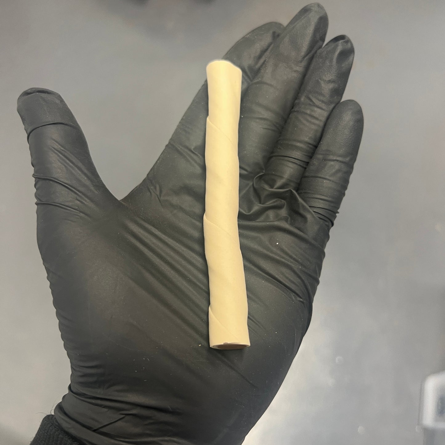 Peanut butter filled twist stick