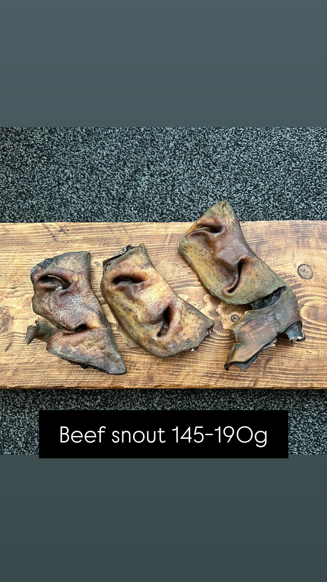 Beef Snouts (choose size below)