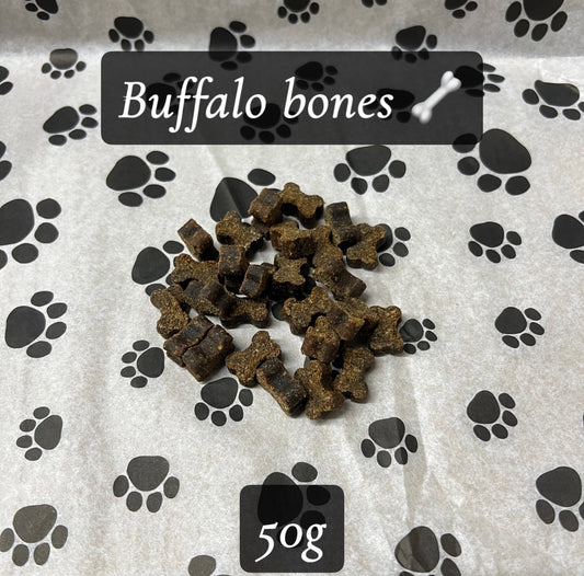 Buffalo Bones Training treat (choose your portion size)
