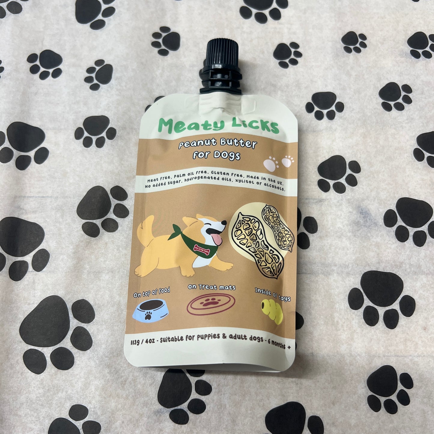 Peanut Butter Meaty Licks Pouch