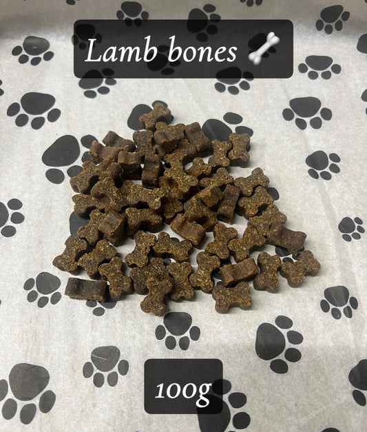 Lamb bones training treat (choose your portion size)