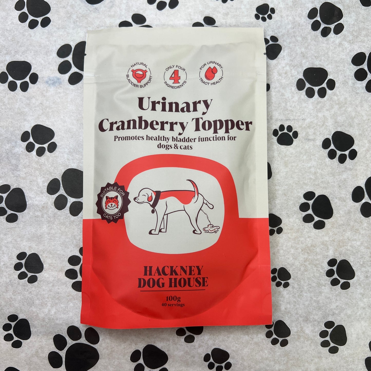 Urinary Cranberry Topper — Hackney Dog House 100g 40 servings